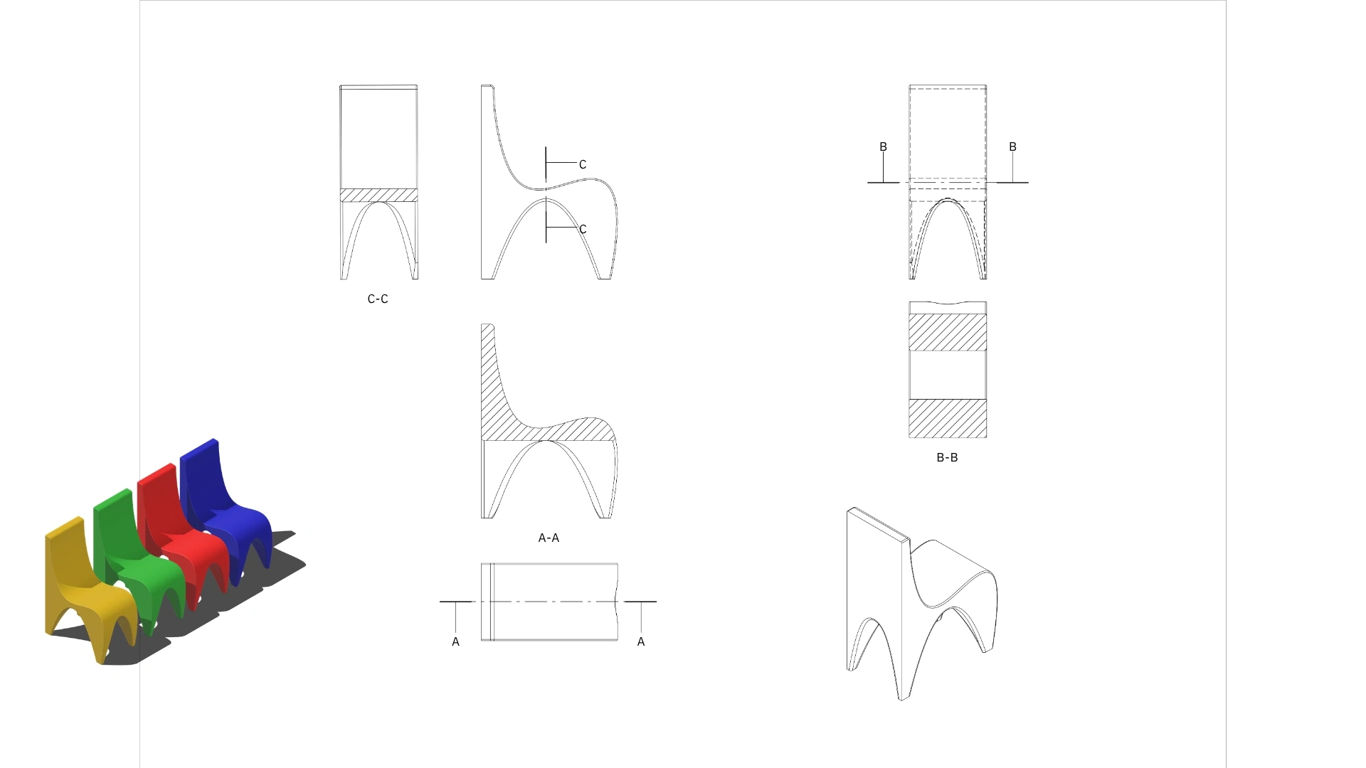 Seating. An architectural question compressed to the scale of an object.